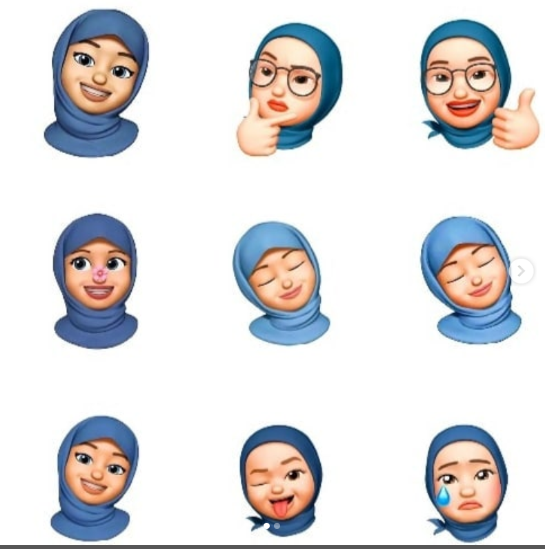 Gambar Kartun Hijab Moderen